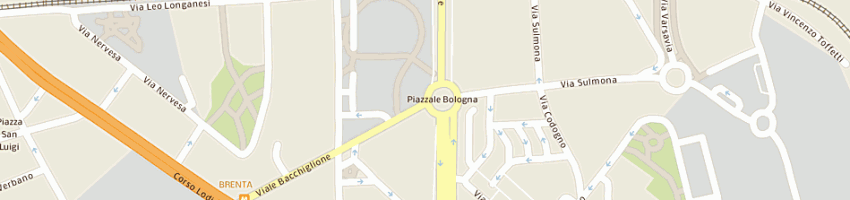 Mappa della impresa millennium sas a MILANO