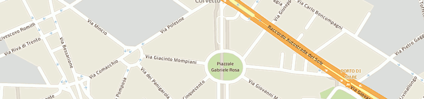 Mappa della impresa gravina arturo a MILANO