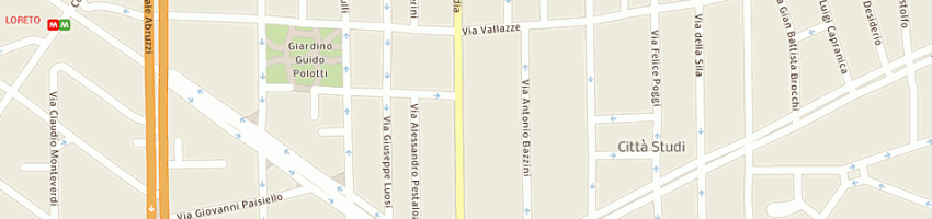 Mappa della impresa il millecopie srl a MILANO