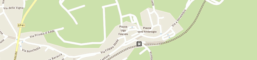 Mappa della impresa zappa giuseppe a INVERIGO