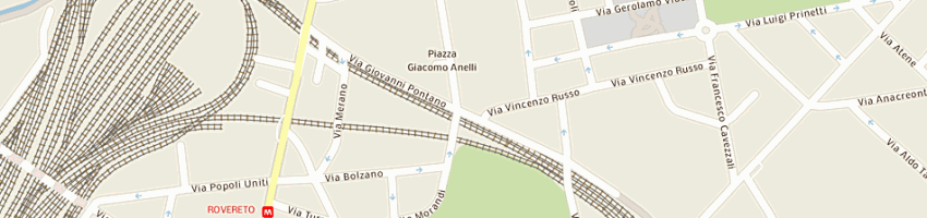 Mappa della impresa scuole pubbliche scuole medie scuola media g rinaldi a MILANO