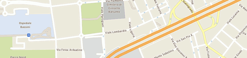 Mappa della impresa gratta' domenico antonio a CINISELLO BALSAMO
