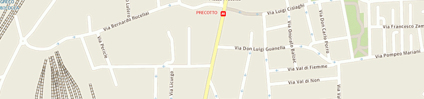 Mappa della impresa forint spa a MILANO