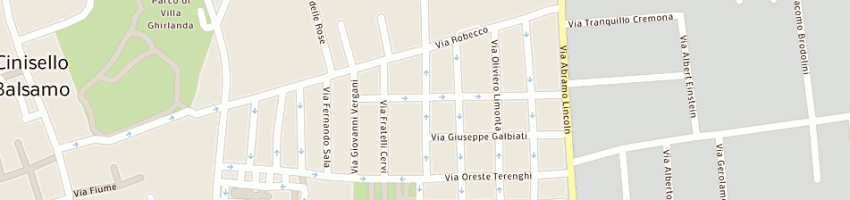 Mappa della impresa ear pel snc di esposito aniello e calbini pieranna a CINISELLO BALSAMO