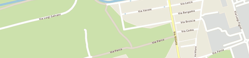 Mappa della impresa compas srl a MUGGIO 