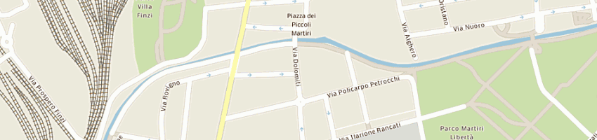 Mappa della impresa bar snoopy 2 decapa sas a MILANO