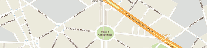 Mappa della impresa pasini valerio a MILANO