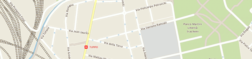 Mappa della impresa icis indian convention e incentive services (srl) a MILANO