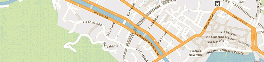 Mappa della impresa ottonello fratelli a RAPALLO