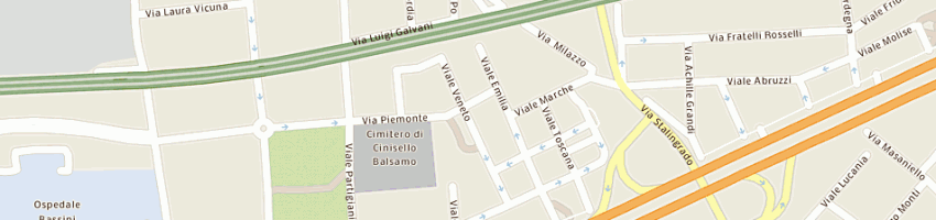 Mappa della impresa algala (srl) a CINISELLO BALSAMO