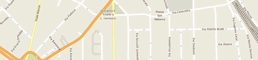 Mappa della impresa lidef di licciardello luciano e c sas a MILANO