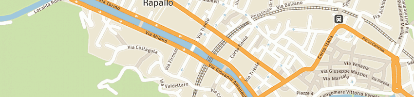 Mappa della impresa salino silvana a RAPALLO