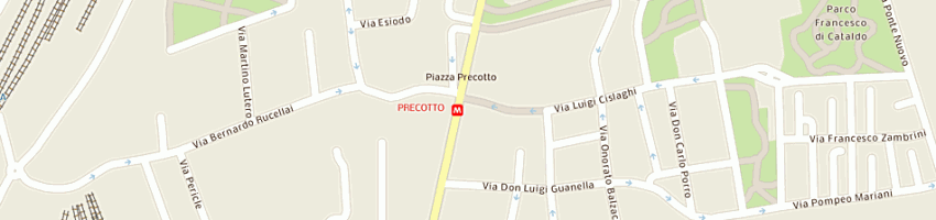Mappa della impresa colombo angelo a MILANO