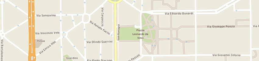 Mappa della impresa antica cantina di bacco di bianconi giuliano a VINCI