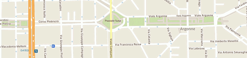 Mappa della impresa lory sas di ghannam mohamed e c a MILANO
