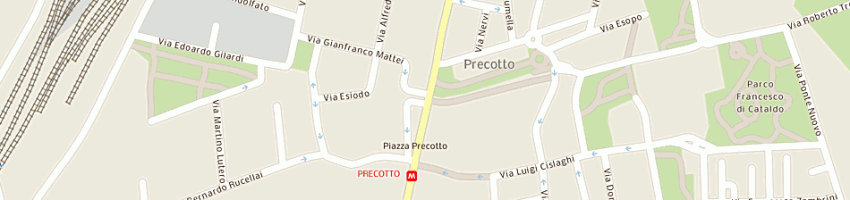 Mappa della impresa di bernardo srl a MILANO