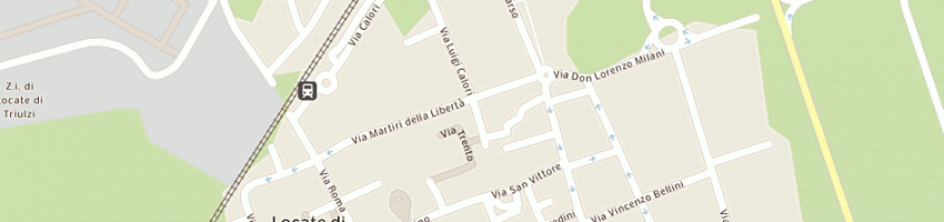 Mappa della impresa banca intesa spa a LOCATE DI TRIULZI