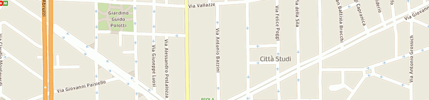 Mappa della impresa carlini alessandro e c snc a MILANO