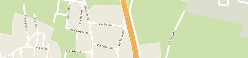 Mappa della impresa bar pizzeria la botte alessandro a CARATE BRIANZA
