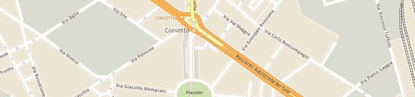 Mappa della impresa suore di carita' dell'assunzione a MILANO