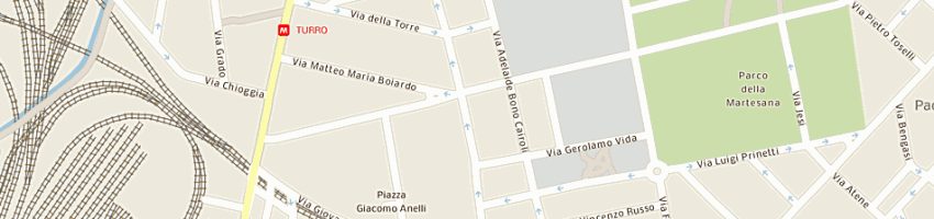 Mappa della impresa arciragazzi - il cerchio a MILANO