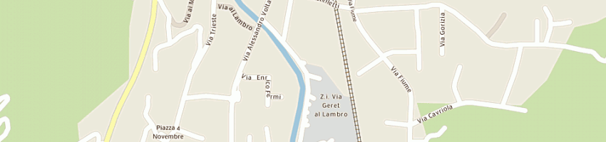 Mappa della impresa selvitex srl a PONTE LAMBRO