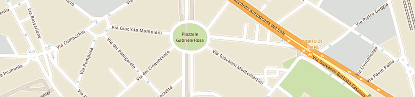 Mappa della impresa ferranti giovanni a MILANO