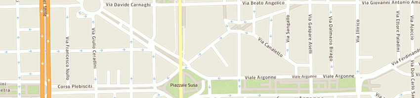Mappa della impresa nord rappresentanze srl a MILANO