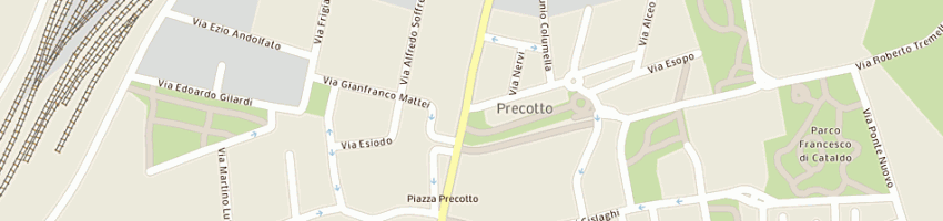 Mappa della impresa mie new media srl a MILANO