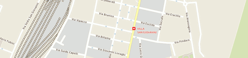 Mappa della impresa aloisio sport di aloisio giovanni a MILANO