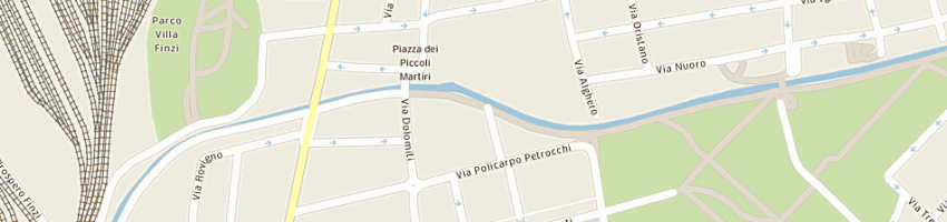 Mappa della impresa piu' zorro di shahin samir a MILANO