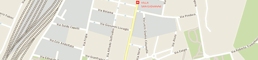 Mappa della impresa domar sas di blackboard srl e c a MILANO