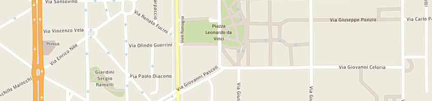Mappa della impresa eurogroup srl a MILANO