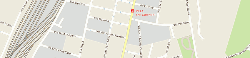 Mappa della impresa ponchiroli patrizia sartoria rapida a MILANO