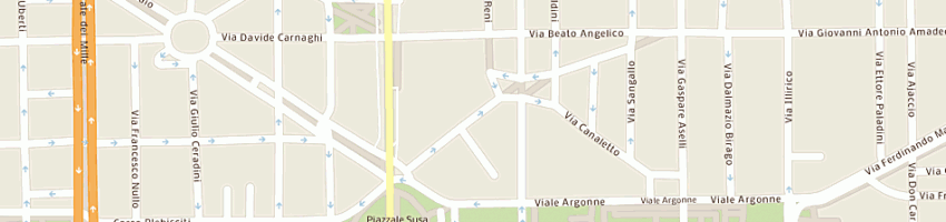 Mappa della impresa nord informatica di flavio bulgarelli (sas) a MILANO