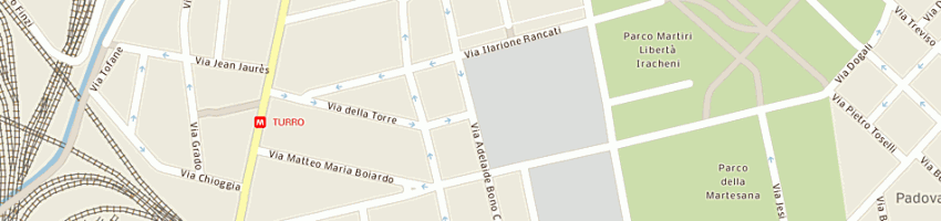 Mappa della impresa soc agricola ardita agri sas di armando di tacchio e c a MILANO