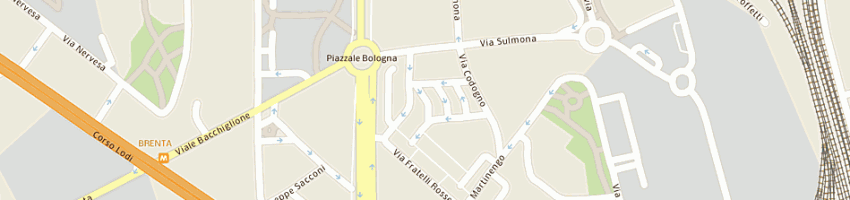 Mappa della impresa peveri masha alessandra a MILANO