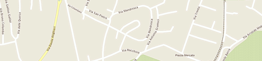 Mappa della impresa vergani severo a INVERIGO
