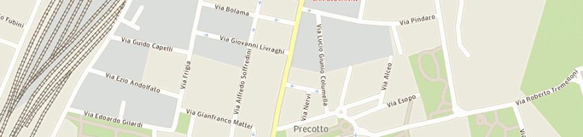 Mappa della impresa aep alfredo erzel pubblicita di erzel alfredo e figlio a MILANO