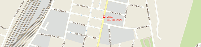 Mappa della impresa bonta sas di hu xiaojuan e c a MILANO