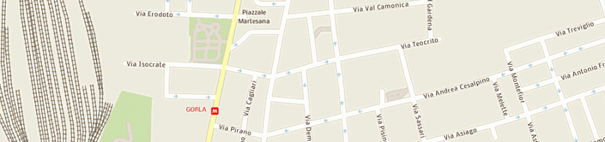 Mappa della impresa ripamonti paolo a MILANO