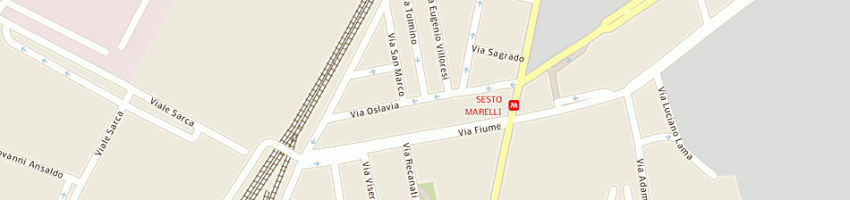 Mappa della impresa apel di adrio pinos a MILANO