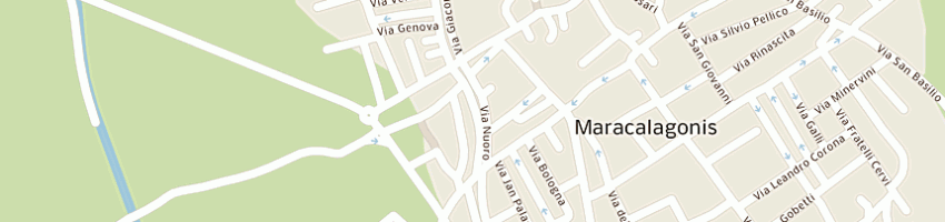 Mappa della impresa amp progel di perego angelo mario a CAGLIARI