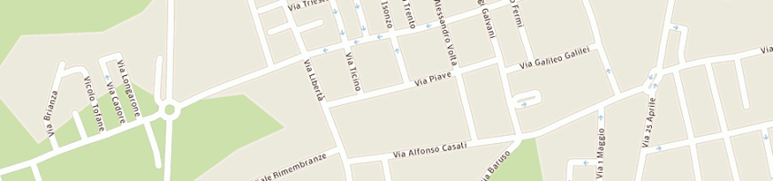 Mappa della impresa immobiliare caronno prima srl a MUGGIO 