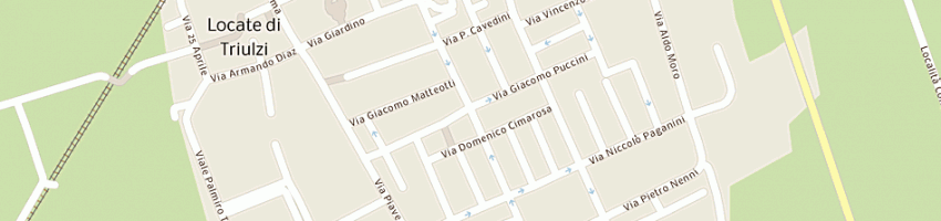 Mappa della impresa bonacina flli lattonieri (snc) a LOCATE DI TRIULZI