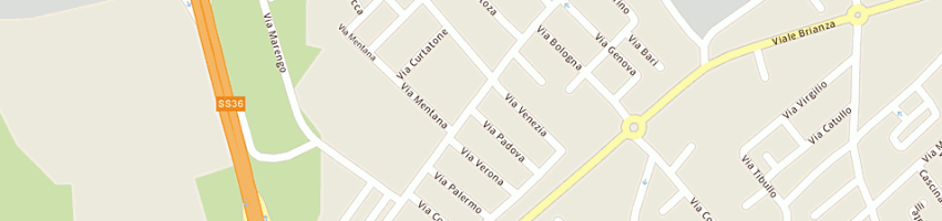 Mappa della impresa c e l srl a CARATE BRIANZA