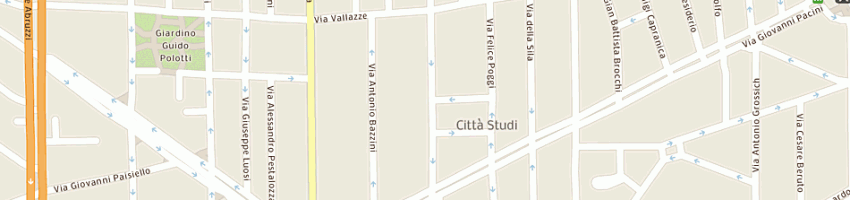 Mappa della impresa studio di chinesiologia sas di sergio danioni e c a MILANO