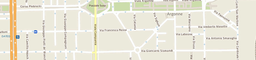 Mappa della impresa studio di ingegneria truscello a MILANO
