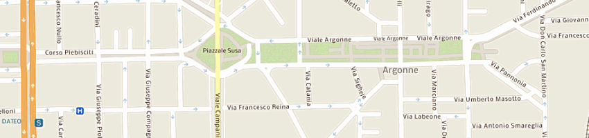 Mappa della impresa credito artigiano spa a MILANO