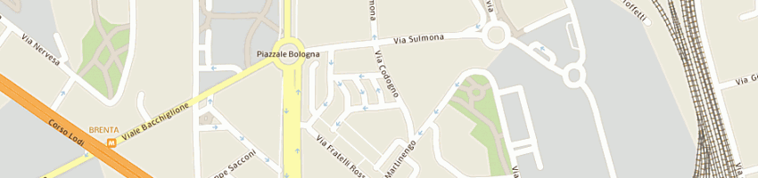 Mappa della impresa iter srl a MILANO